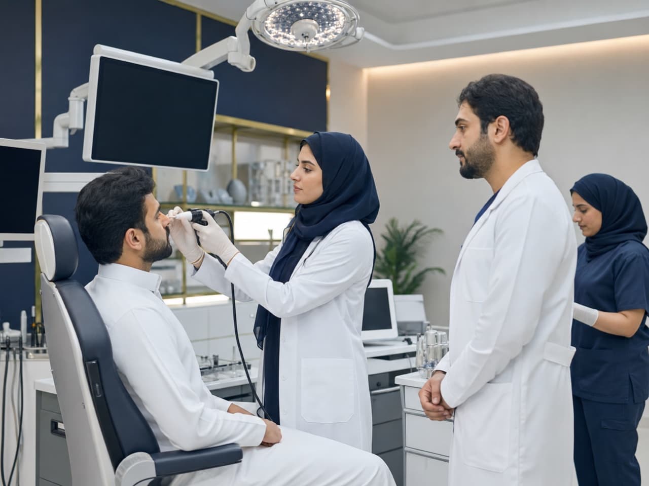 طب أمراض الحنجرة